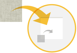 Drag fabric swatches from product page to favorites panel
