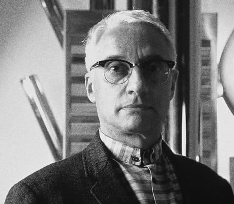 A portrait of Alessandro Mendini