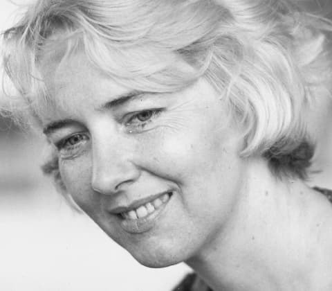 A portrait of Bodil Kjaer