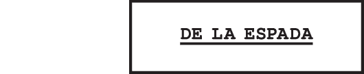 de la espada logo
