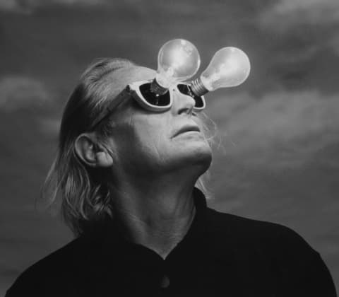A portrait of Ingo Maurer