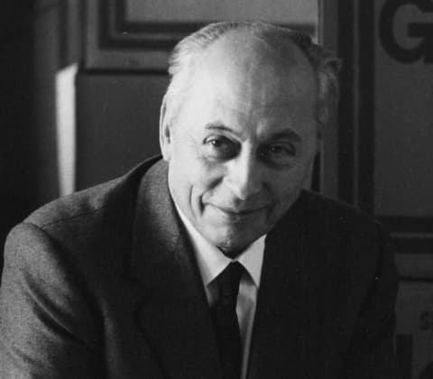 A portrait of Osvaldo Borsani