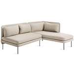 bloke armless sofa with chaise