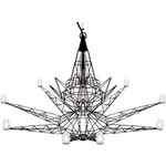 lightweight suspension lamp