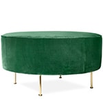 modern line large pouf
