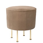 modern line small pouf