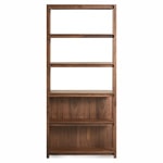 open plan tall bookcase