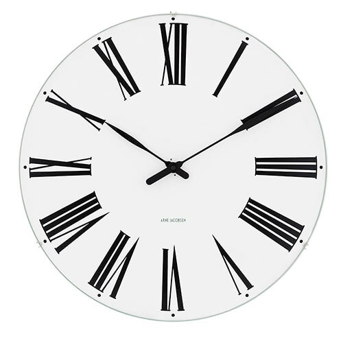 arne jacobsen roman wall clock