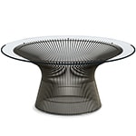 platner 36" bronze coffee table