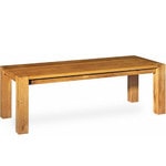 ta04 bigfoot table - 36" oak, oiled