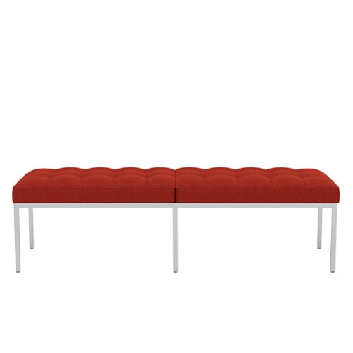 florence knoll three seat bench