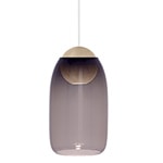 liuku ball pendant light with glass shade